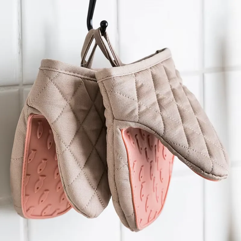 Dish Glove Rubber - قفازات سيليكون مضادة للحرارة على شكل