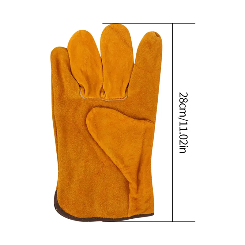 Leather Driving Glove - قفازات العمل سائق الصيد القيادة مزرعة