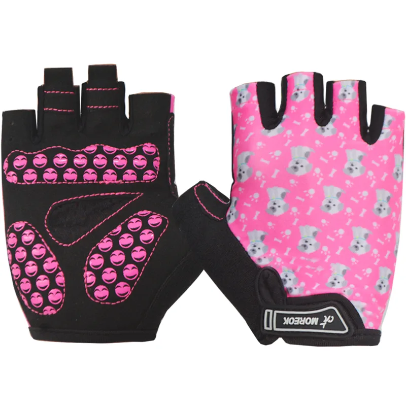Cycling Glove Padded - Bikingmorok-قفازات ركوب الدراجات للأطفال ، وسادة