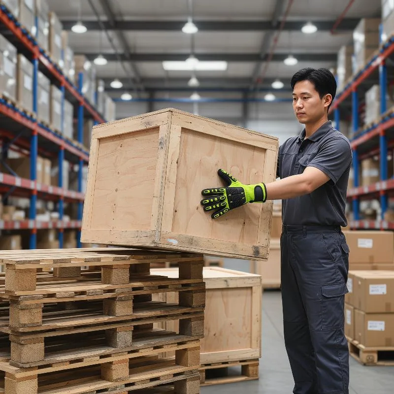 Work Glove Impact - قفازات عمل مقاومة للقطع ومضادة للاهتزاز