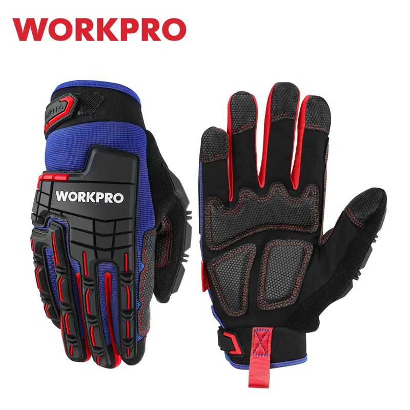 Work Glove Impact - قفازات العمل الشاقة WORKPRO شاشة تعمل