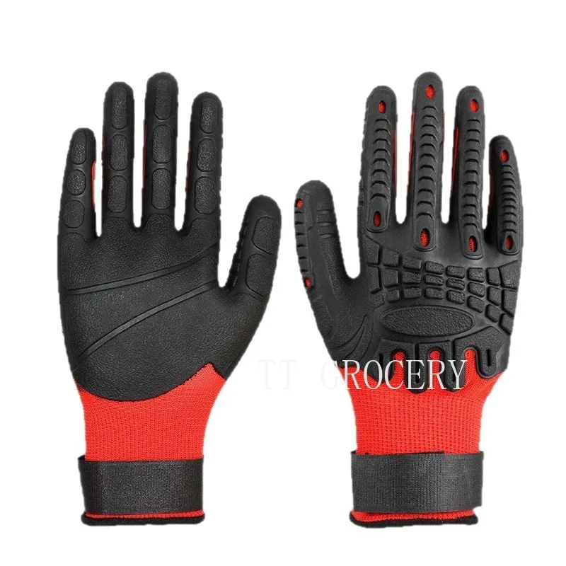 Work Glove Impact - TPE المضادة للتصادم تأثير مقاومة قفازات