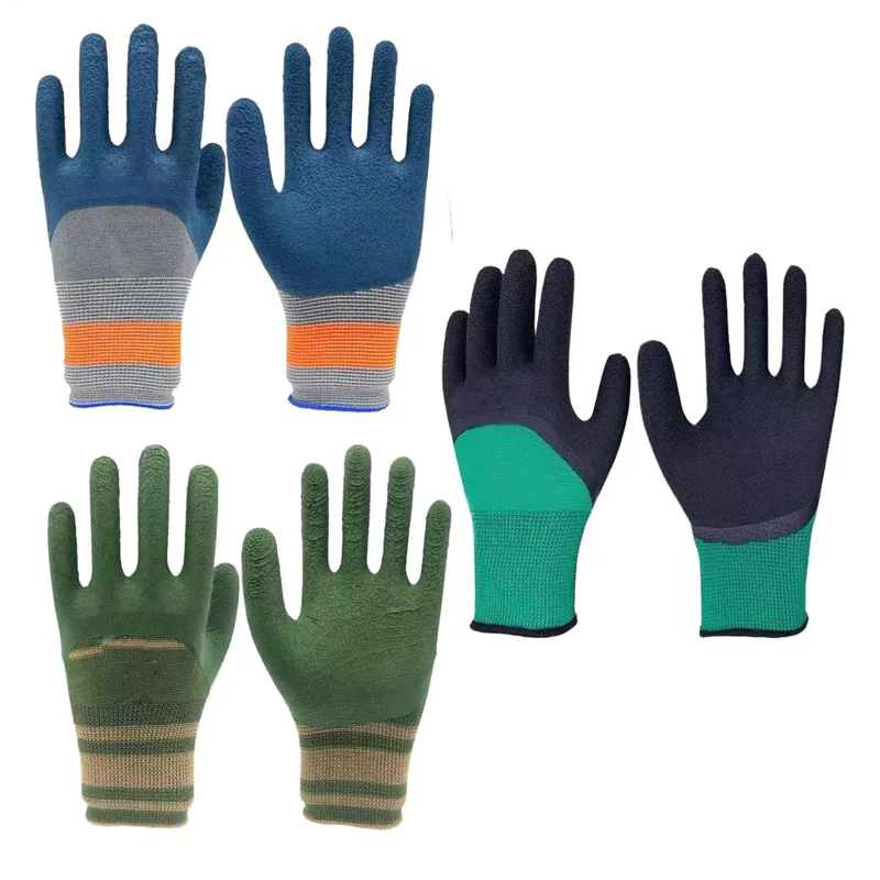 Gardening Glove Waterproof - زوج واحد من قفازات الحدائق المطاطية