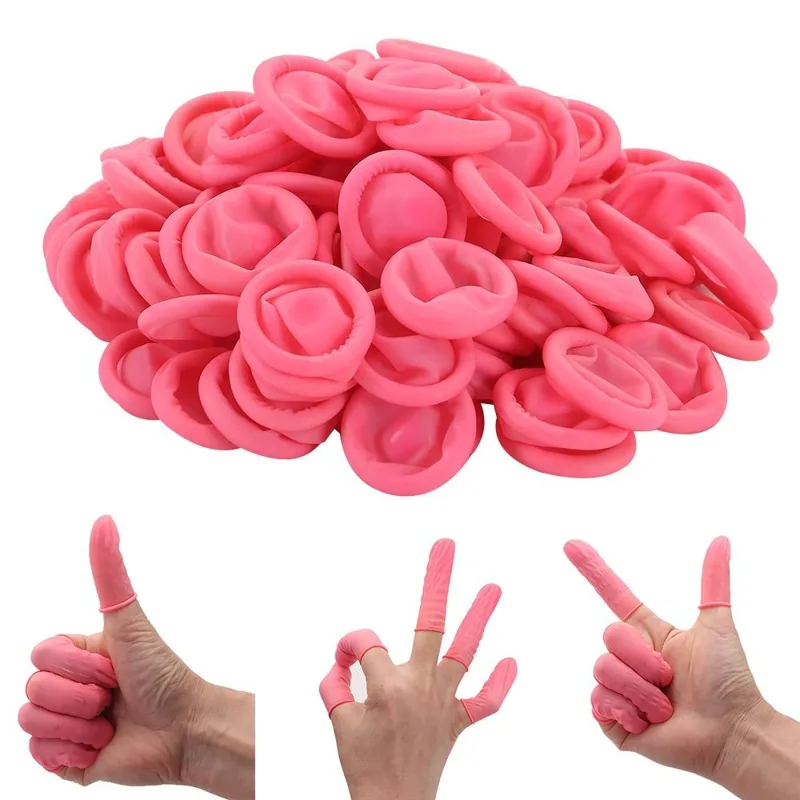 Latex Disposable Glove - غطاء أصابع يمكن التخلص منه قفازات