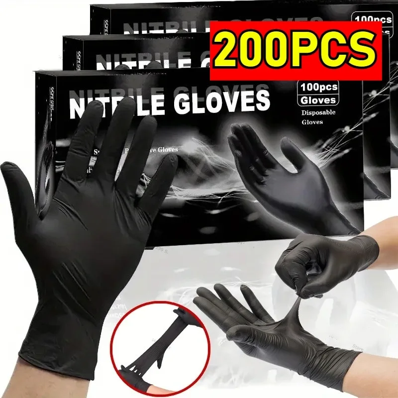 Nitrile Mechanic Glove - قفازات النتريل المقاومة للماء للاستخدام مرة