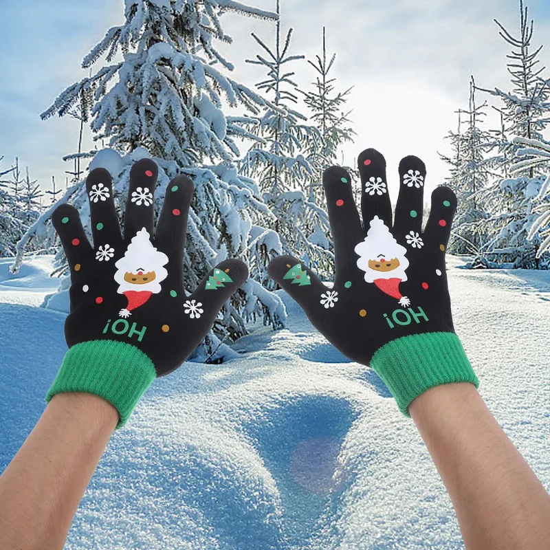 Wool Glove Lined - 1-20 زوج من القفازات الشتوية المحبوكة