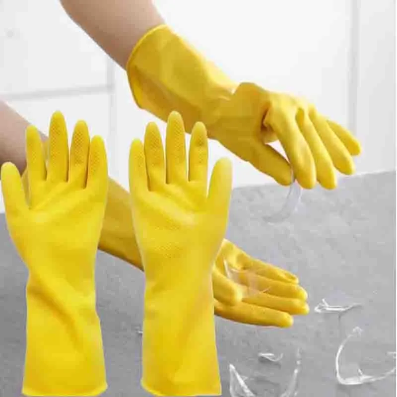 Dish Glove Rubber - 1-10 قطعة قفازات الأعمال المنزلية المنزلية