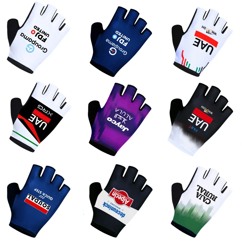 Workout Glove Gym - قفازات ركوب الدراجات لفريق الإمارات 2026،