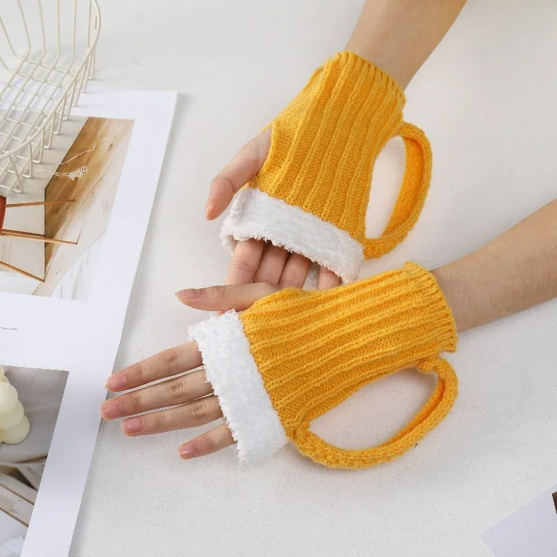 Winter Glove Insulated - زوج واحد من القفازات الملونة المعزولة