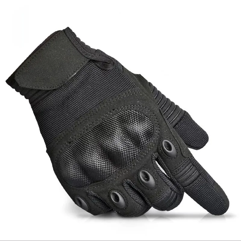 Motorcycle Glove Knuckle - سوبر الألياف الرجال قفازات التكتيكية حماية