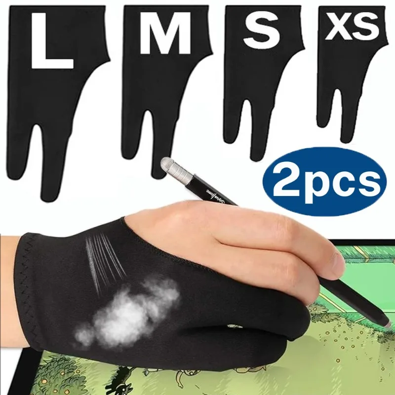 Touchscreen Glove Capacitive - قفاز رسم رفض اليد قفازات بإصبعين