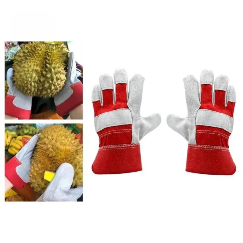 Cut Resistant Glove - قفازات حدائق من جلد البقر مقاومة
