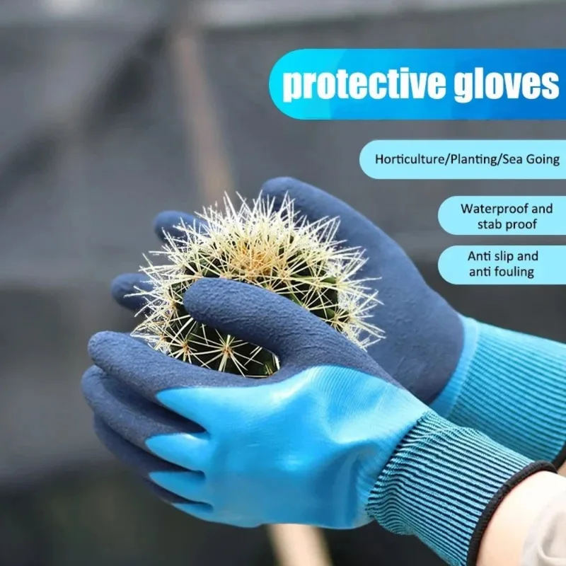 Gardening Glove Waterproof - قفازات حدائق مقاومة للطعن والثقب ومضادة