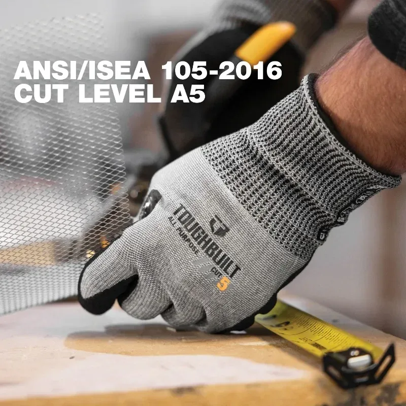 Cut Resistant Glove - ToughBuilt TB-P2-112-5-L النتريل سوبر مقاومة للتآكل