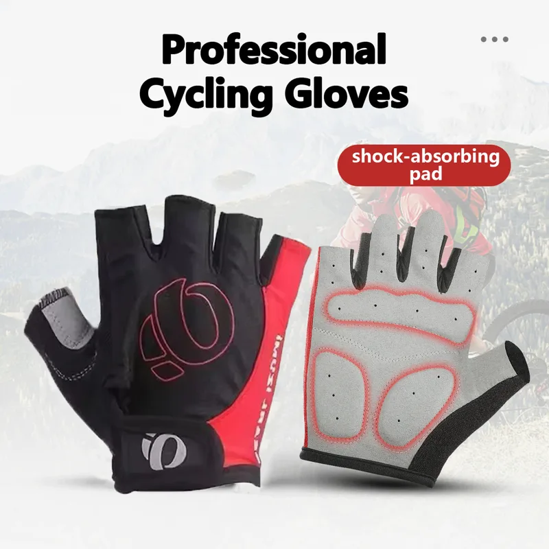 Cycling Glove Padded - قفازات ركوب الدراجات الخارجية نصف الأصابع