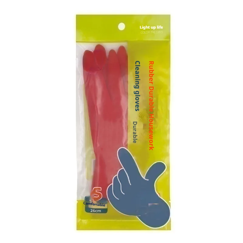 Dish Glove Rubber - قفازات أطباق مطاطية متينة - قفازات