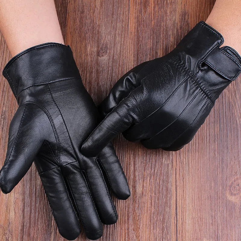 بولي Leather قفازات جلدية التك - مراجعة Leather Driving Glove وسعره