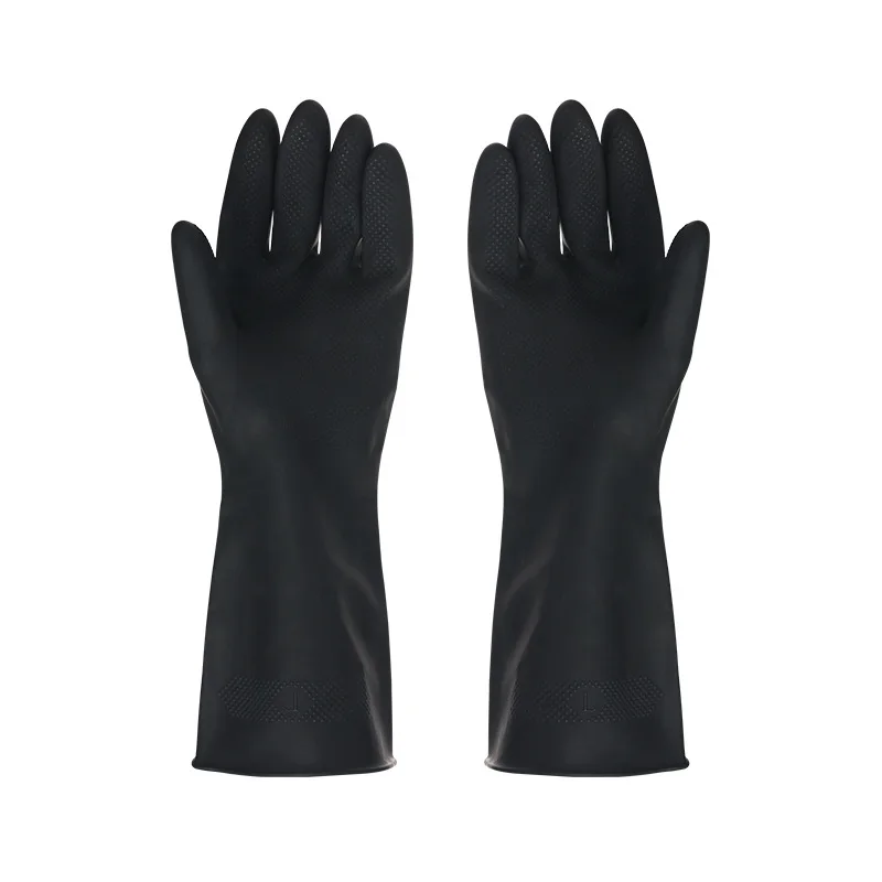 1 زوج قفازات سوداء المنزل غسل  - مراجعة Dish Glove Rubber وسعره