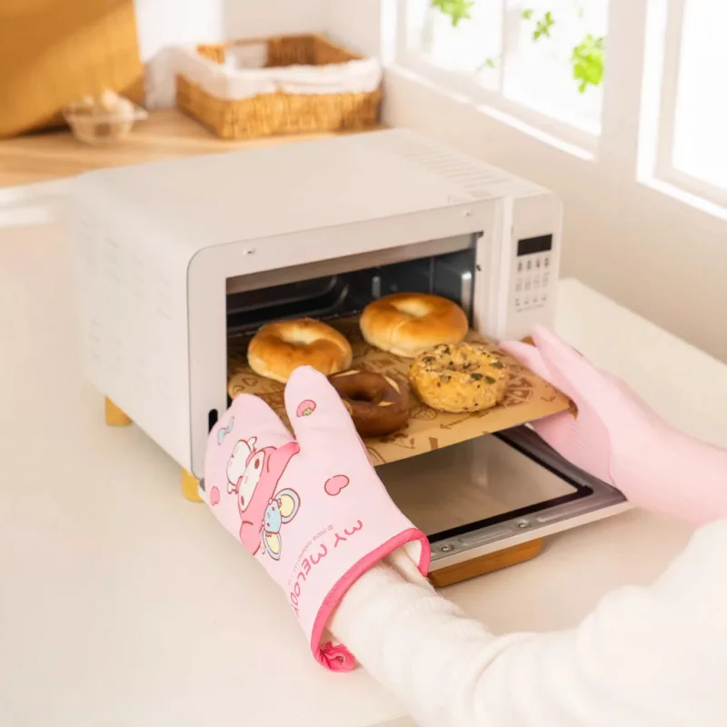 قفازات سيليكون هيلو كيتي كوروم - مراجعة Heat Resistant Glove وسعره