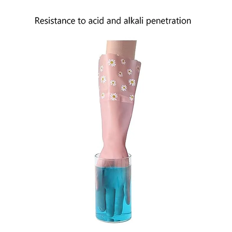 قفازات تنظيف الأطباق 3 أزواج - - مراجعة Rubber Glove Cleaning وسعره