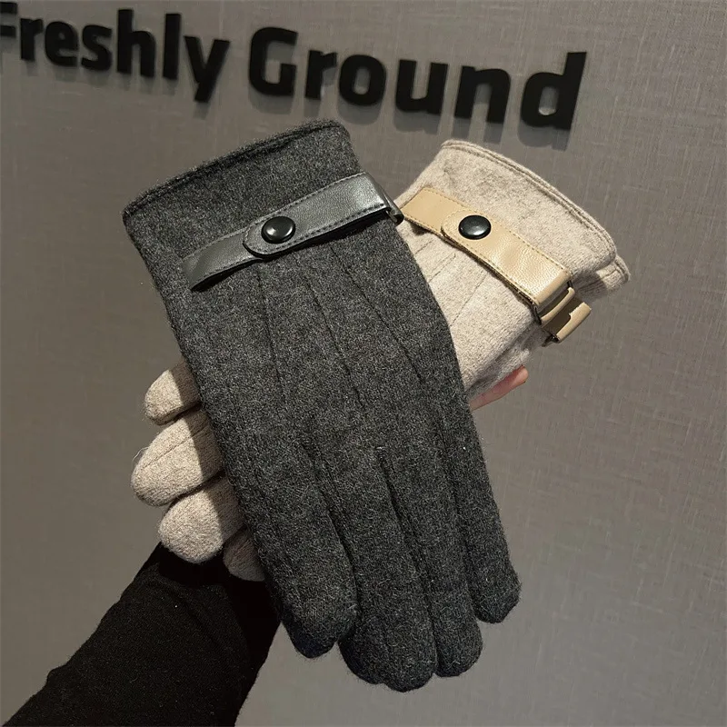 قفازات رجالية من الصوف مبطنة ب - مراجعة Wool Glove Lined وسعره