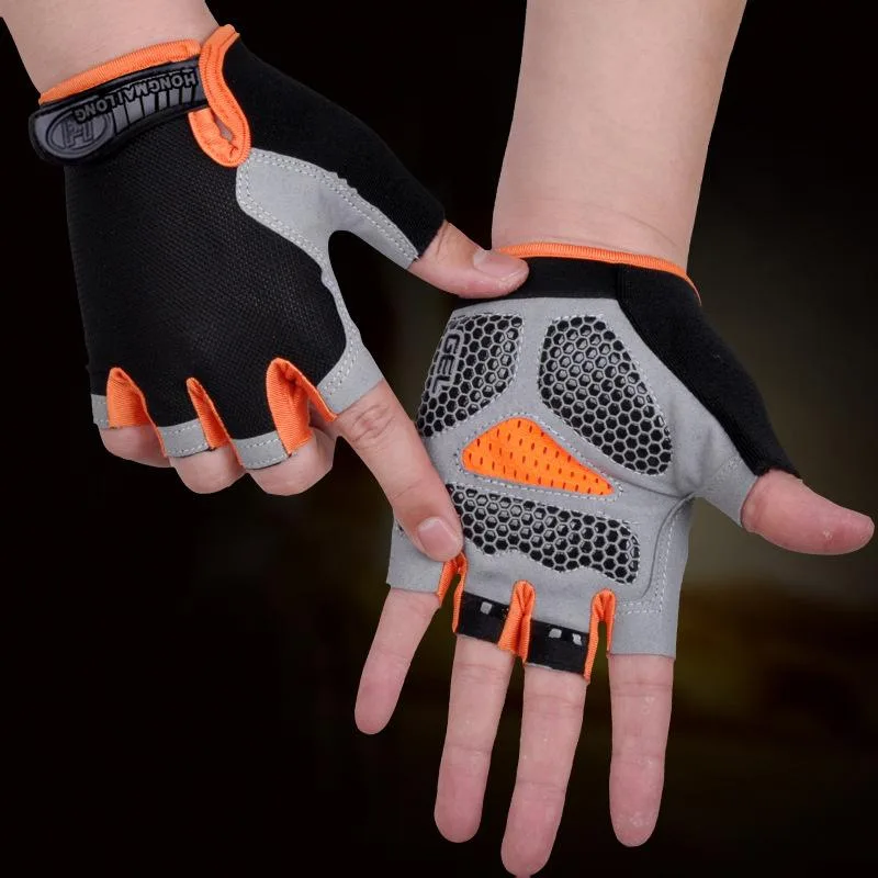 قفازات ركوب الدراجات نصف الأصا - مراجعة Fingerless Glove Knit وسعره