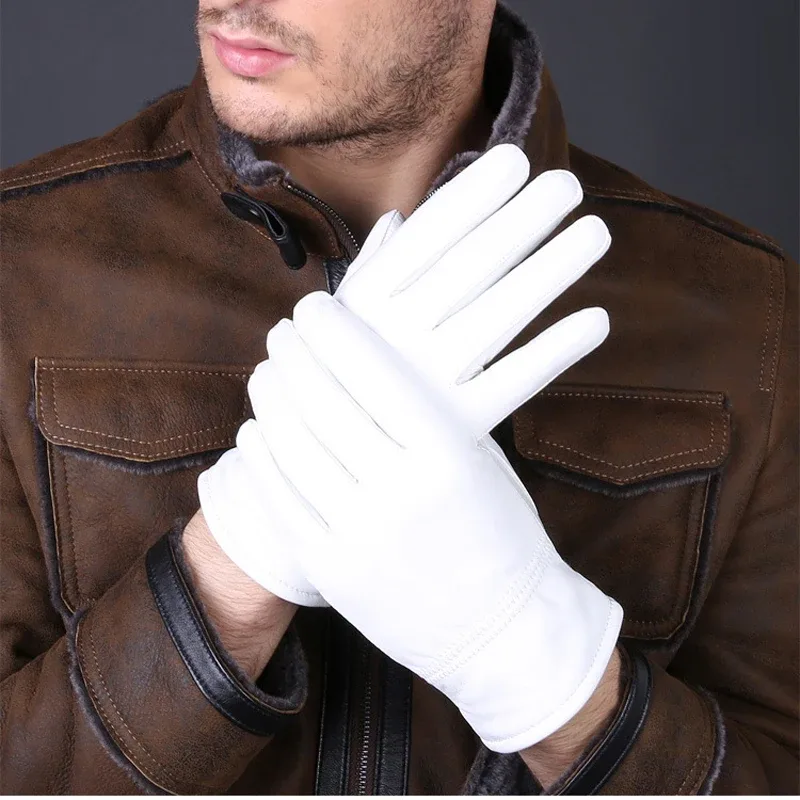 قفازات شتوية من الجلد الطبيعي  - مراجعة Leather Driving Glove وسعره