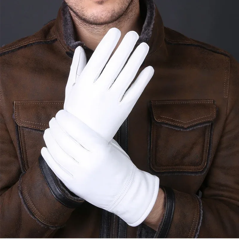 قفازات شتوية من الجلد الطبيعي  - مراجعة Leather Driving Glove وسعره
