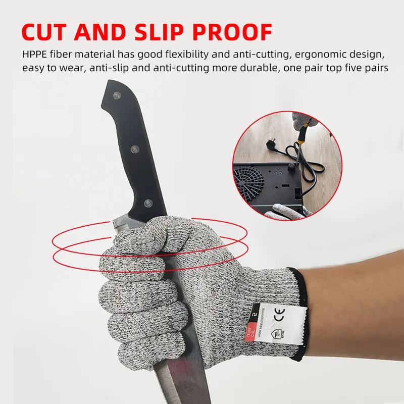 قفازات أمان مقاومة للقطع معدات - مراجعة Cut Resistant Glove وسعره