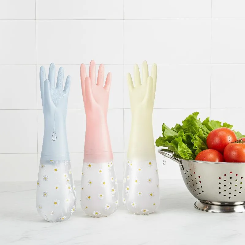 قفازات تنظيف منزلية مقاومة للم - مراجعة Rubber Glove Cleaning وسعره