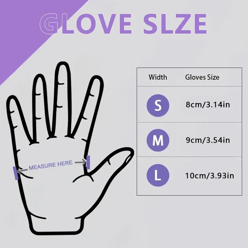 10/20/50/100 قطعة قفازات النتر - مراجعة Nitrile Mechanic Glove وسعره