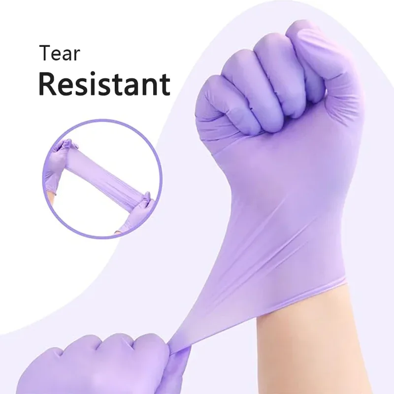 10/20/50/100 قطعة قفازات النتر - مراجعة Nitrile Mechanic Glove وسعره