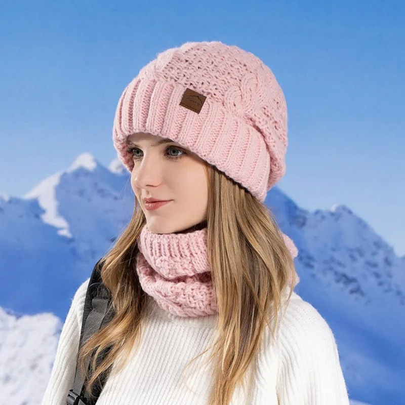 طقم قبعة وشاح شتوي ناعم مبطن ب - مراجعة Wool Glove Lined وسعره