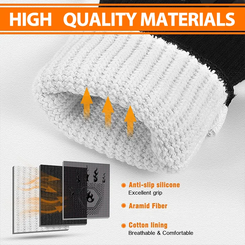 زوج واحد من قفازات الفرن، قفاز - مراجعة Heat Resistant Glove وسعره