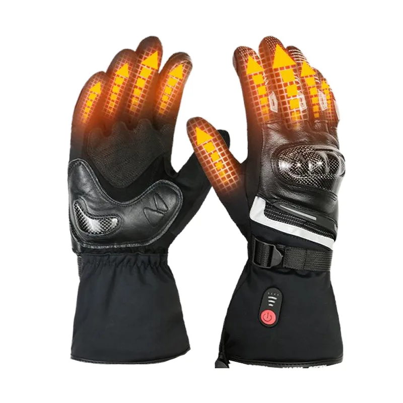 قفازات دراجات نارية مدفأة بجهد - مراجعة Motorcycle Glove Knuckle وسعره