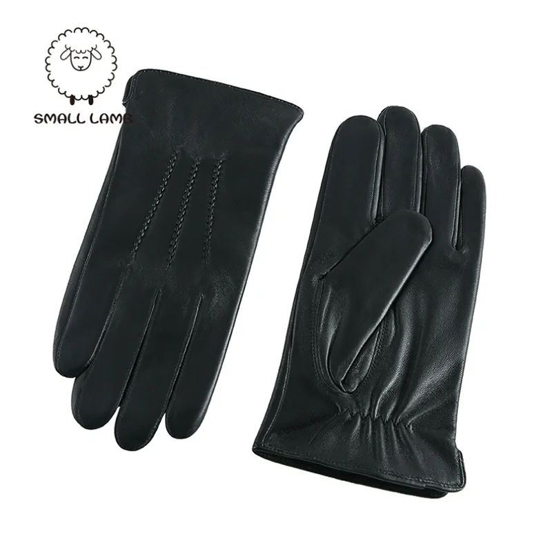 الشتاء حقيقية قفازات جلد الغنم - مراجعة Wool Glove Lined وسعره
