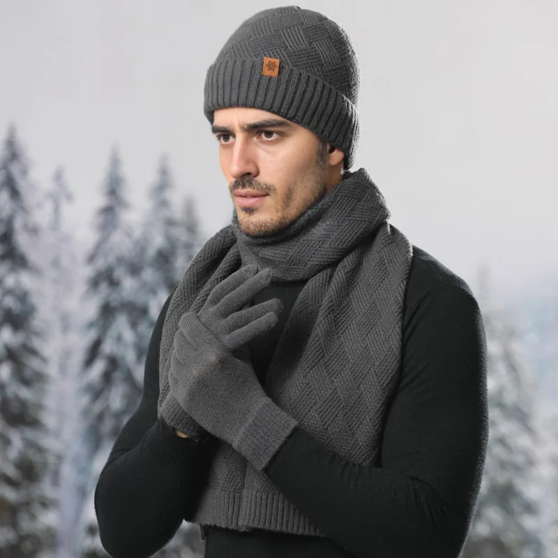 طقم قبعة وشاح وقفازات شتوية لل - مراجعة Winter Glove Insulated وسعره