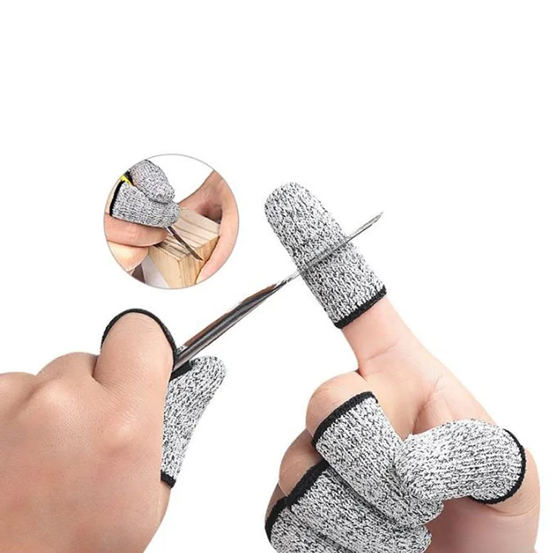 1 زوج غطاء للأصابع قطع مقاومة  - مراجعة Cut Resistant Glove وسعره