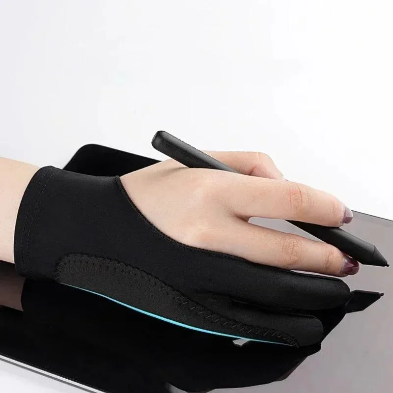 S/M/L قفازات رسم بإصبعين مضادة - مراجعة Touchscreen Glove Capacitive وسعره