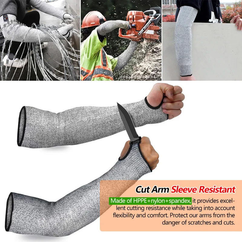 مستوى 5 HPPE قطع مقاومة العمل  - مراجعة Cut Resistant Glove وسعره