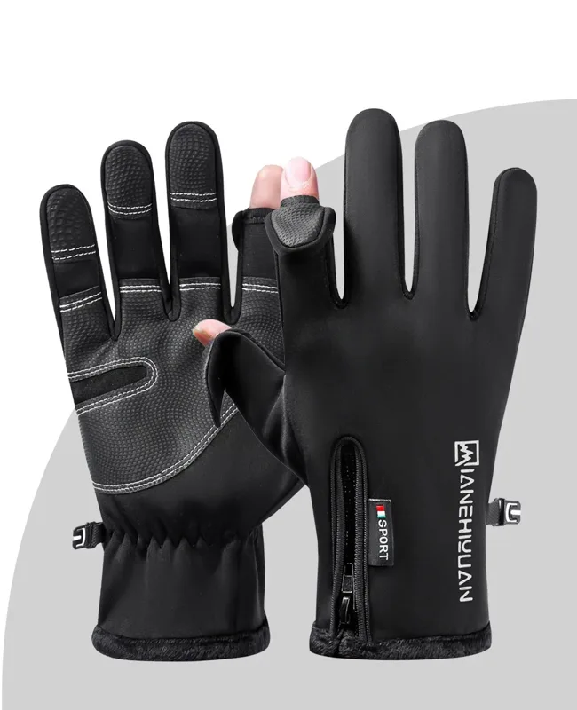 قفازات ركوب الدراجات للرجال، ق - مراجعة Ski Glove Waterproof وسعره