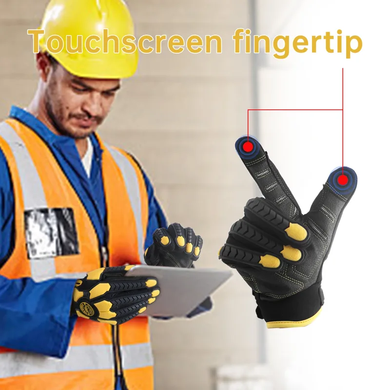 قفازات عمل متينة، قفازات واقية - مراجعة Work Glove Impact وسعره