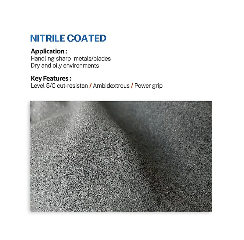 1/3 زوج، قفازات مقاومة للقطع م - مراجعة Nitrile Mechanic Glove وسعره