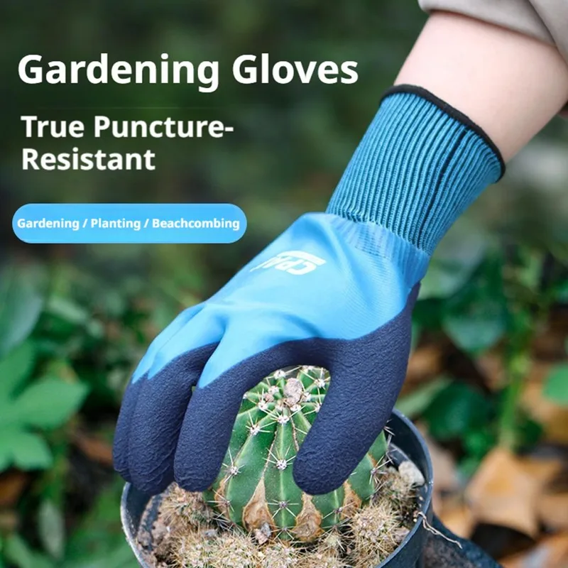 قفازات حدائق مقاومة للطعن ومضا - مراجعة Gardening Glove Waterproof وسعره