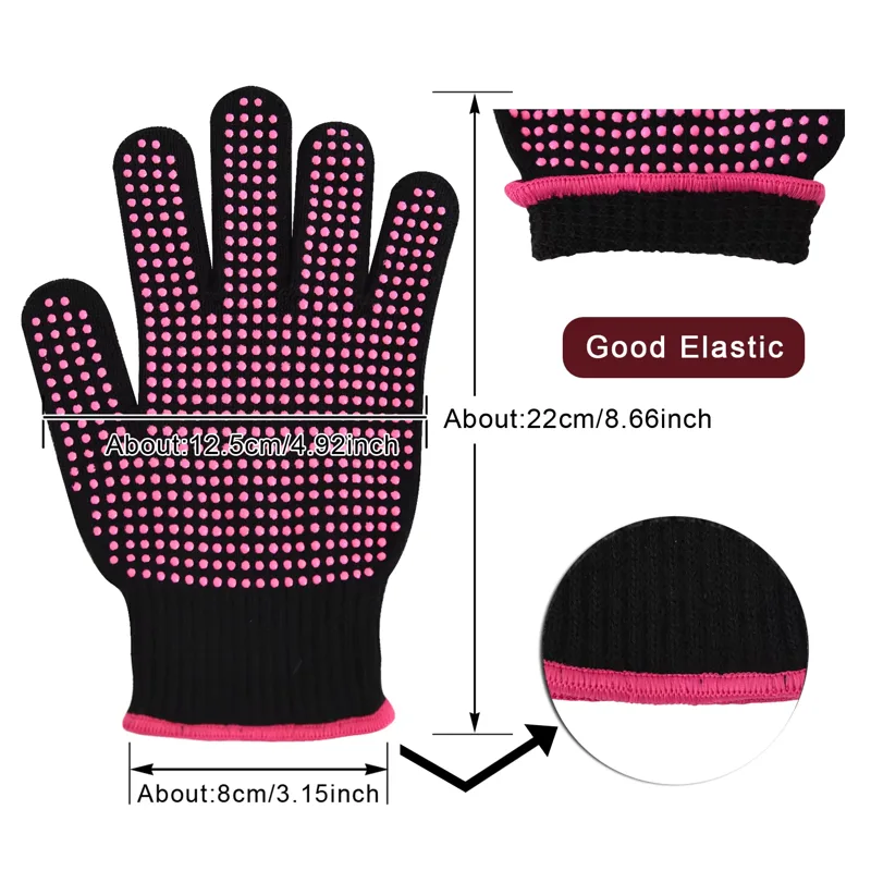 قطعتان من القفازات المقاومة لل - مراجعة Heat Resistant Glove وسعره
