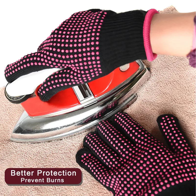 قطعتان من القفازات المقاومة لل - مراجعة Heat Resistant Glove وسعره