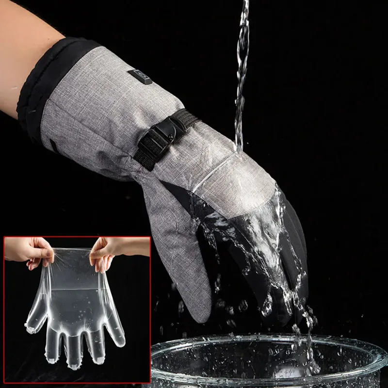 الشتاء قفازات 3M القطن التدفئة - مراجعة Ski Glove Waterproof وسعره