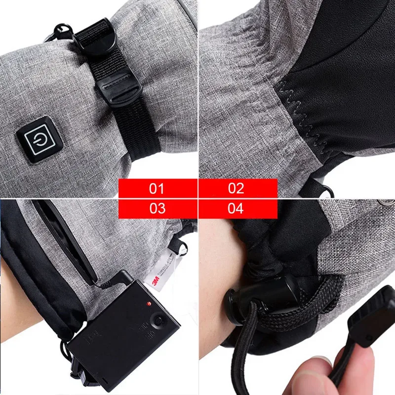 الشتاء قفازات 3M القطن التدفئة - مراجعة Ski Glove Waterproof وسعره