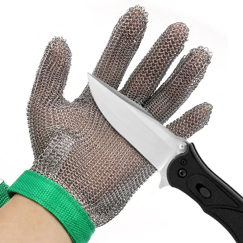 1 قطعة قفاز من الفولاذ المقاوم - مراجعة Cut Resistant Glove وسعره