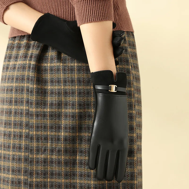 زوج واحد من القفازات للنساء في - مراجعة Leather Driving Glove وسعره